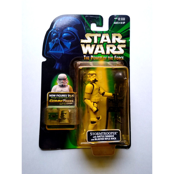 Stormtrooper Action Figure 1999 STAR WARS Power of the Force No 84185 84209 - Picture 1 of 5